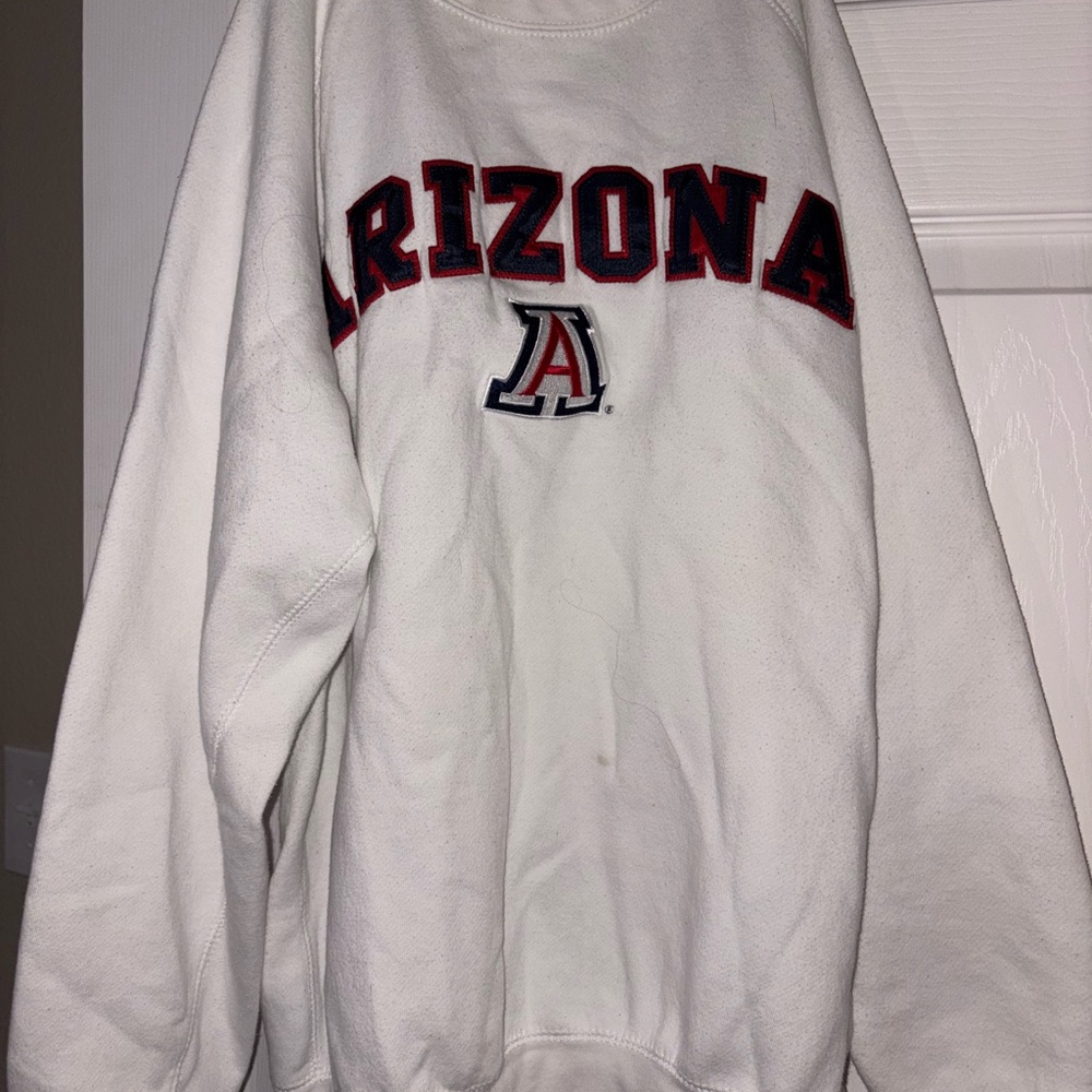 University of Arizona White Sweatshirt